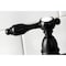 Kingston Brass KS1270TALBS Tudor Bridge Kitchen Faucet W/ Brass Sprayer, Matte Black KS1270TALBS - alternate 4